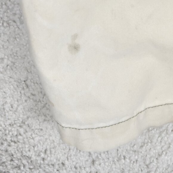 Union Bay Cargo Pants Cream Tan Baggy 2000s Vintage Sz 38x29 Relaxed Fit Y2K VTG - Picture 6 of 9